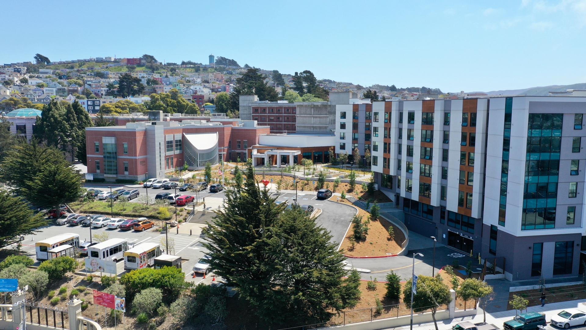 Jewish Home of San Francisco, Frank Residences, and Byer Square