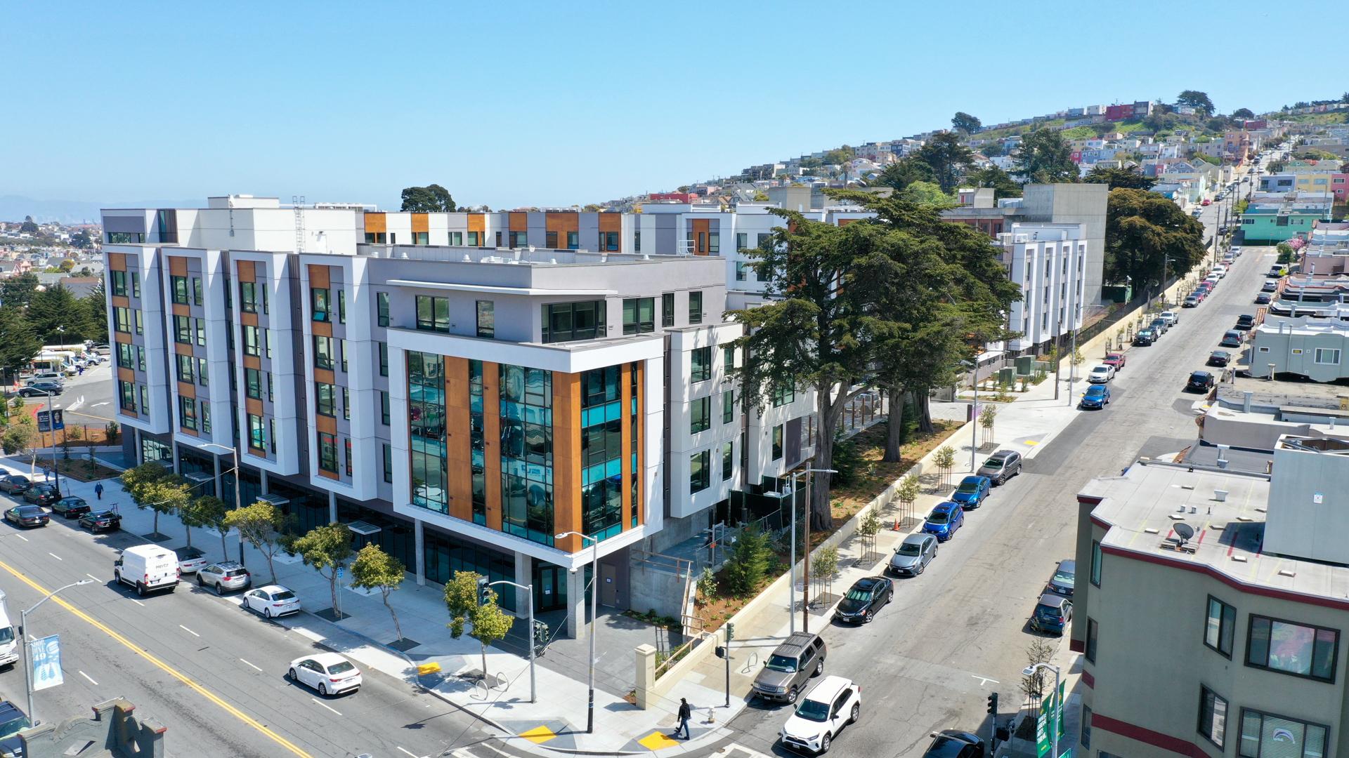 Jewish Home of San Francisco, Frank Residences, and Byer Square