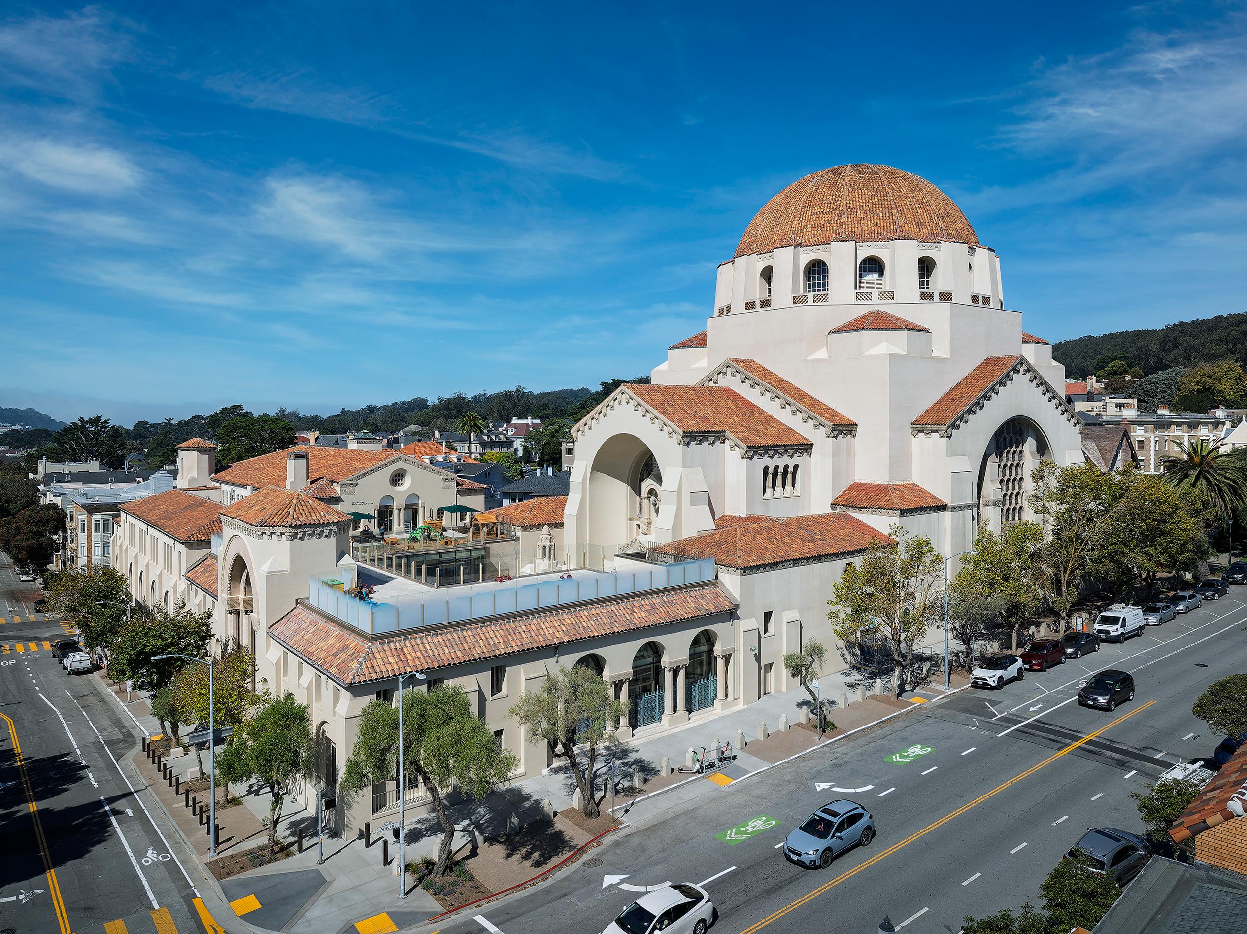 Congregation Emanu-El, Seismic Retrofit and Addition